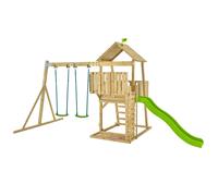 Aire de jeux portique kingswood bois fscÂ® marron - vert TU