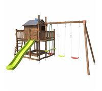 Aire de jeux pour enfant maisonnette avec portique - COTTAGE