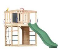Aire de jeux - Toboggan vert - Sam Beige