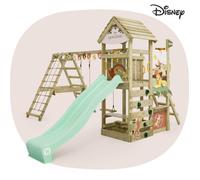Aire de jeux WICKEY Disney Story Le Roi Lion - toboggan 220 cm, double balançoire & mur d’escalade - garantie 10 ans*