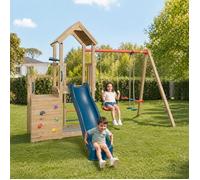 Aire de jeux Xchange Player bois poutre métal