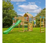 Aire de jeux xxl double plateforme