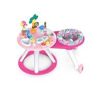 Bright Starts Aire D'éveil Around We Go? 2-In-1 Walk-Around Activity Center & Table - Tropic Coral? Rose