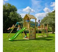 Aire jeux double plateforme