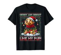 Airedale Terrier Christmas Tree Decorations Dog Lover Xmas T-Shirt