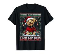 Airedale Terrier Christmas Tree Decorations Dog Lover Xmas T-Shirt