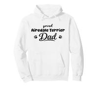 Airedale Terrier Fier Chien Papa Patte Sweat à Capuche