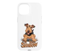 Airedale Terrier, Je suis Ton Chiot fidèle à Shadow Coque pour iPhone 15