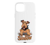 Airedale Terrier, Je suis Ton Chiot fidèle à Shadow Coque pour iPhone 15 Plus