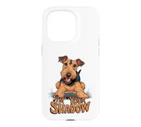 Airedale Terrier, Je suis Ton Chiot fidèle à Shadow Coque pour iPhone 15 Pro