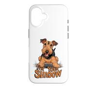 Airedale Terrier, Je suis Ton Chiot fidèle à Shadow Coque pour iPhone 16
