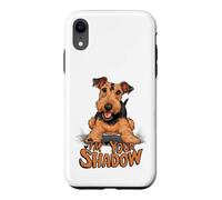 Airedale Terrier, Je suis Ton Chiot fidèle à Shadow Coque pour iPhone XR