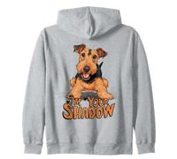 Airedale Terrier, Je suis Ton Chiot fidèle à Shadow Sweat à Capuche