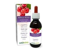 Airelle rouge (Vaccinium vitis-idaea) feuilles Teinture Mère sans alcool Naturalma - Extrait liquide gouttes 120 ml - Complément alimentaire - Végétalien ou végan