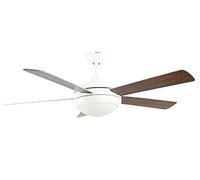 Ventilateur de plafond Ursa BL Argent & Noyer aireRyder