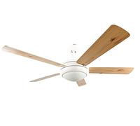 Ventilateur de plafond Ursa BL Blanc & Pin aireRyder