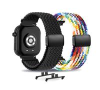 AireWiki 2 Pièces Tressé Bracelet Montre en Nylon pour Honor Choice Watch 2i Bracelet