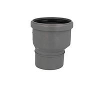 adaptateur de réduction Airfit 61190RA DN 110 x 90, excentrique, en polypropylène, gris