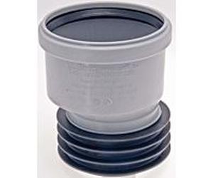 Airfit Plus Universal manchon 111110S DN 110 x 110, excentrique, en polypropylène, adapté aux tuyaux HT, KG et SML