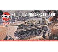 Airfix 01306V Stug III Canon d'Assaut 75mm Kit Modèle Échelle 1:76