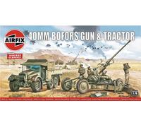 Airfix 02314V Kit Maquette Modèle Canon Bofors 40mm Tracteur 1:76