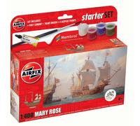 Airfix 1:400 Nouveau Kit De Modèle Mary Rose Ensemble De Démarrage - A55114A
