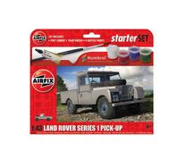 AIRFIX 1/43 KIT LAND ROVER SERIES 1 PETIT KIT DE DÉMARRAGE STATIQUE MOULÉ SOU...