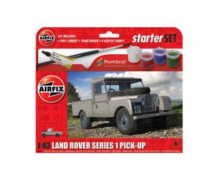 AIRFIX 1/43 KIT LAND ROVER SERIES 1 PETIT KIT DE DÉMARRAGE STATIQUE MOULÉ SOU...