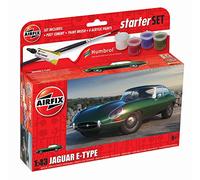 Airfix - 1:43 Small Starter Set Jaguar E-Type (4/22) *af55009