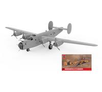 AIRFIX 1/72 KIT AVION CONSOLIDÉ B 24D LIBERATOR MODÈLE AUTO STATIQUE