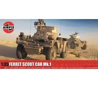 Airfix 1386 Ferret Scout Car Mk.1 Kit Maquette Échelle 1:35 Modèle Plastique