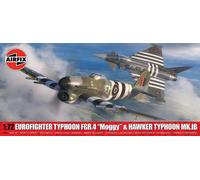 Airfix 980001-1/72 Eurofighter Typhoon FGR.4 (FMOG) + Hawker Typhoon MK.Ib - Échelle 1:72