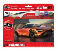 Airfix 55006 Ensemble De Démarrage McLaren 765 Kit De Modèle Échelle 1:43