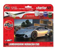 Airfix 55007 Ensemble De Démarrage Lamborghini Huracan Modèle À Échelle 1:43