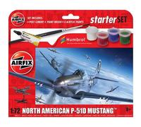 Airfix 55013 Ensemble De Démarrage North American P-51D Mustang Maquette 1:72