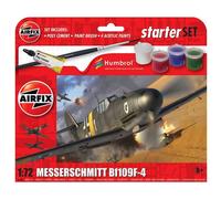 Airfix 55014 Ensemble Démarrage Messerschmitt Bf109F-4 Maquette À Échelle 1:72