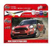 Airfix 55304A Ensemble Cadeau Mini Countryman WRC 1:32 Kit De Modèle