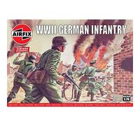 Airfix – Kit maquette A00705V Infanterie allemande Seconde Guerre mondiale Multicolore 1:76
