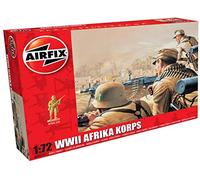 Airfix A00711 1/72 Figurine Allemande du Corps de la WWII Afrique Corps, Gris