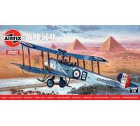 Airfix A01085V Avro 504K - Maquette Classique Vintage à Construire, dès 8 Ans