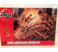 Airfix A01729 WWI Infanterie Américaine 48 Pièces Non Peintes Neuves