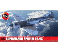 AIRFIX - A02017B - Coffret de maquettes Supermarine Spitfire PR.XIX - Kit de Construction d'avions en Plastique pour Adultes et Enfants de 8 Ans et Plus, avec grappes et décalcomanies - Échelle 1:72