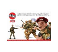 Airfix Kit figurines A02701V Parachutistes britanniques de la Seconde Guerre mondiale, 14 non peintes