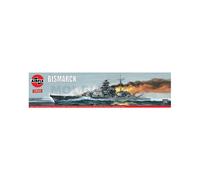 Airfix Bismarck Modèle réduit de navire militaire Kit de montage 1:600