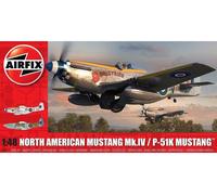 Mustang Mk.IV / P-51K Mustang Airfix A05137 skala 1/48