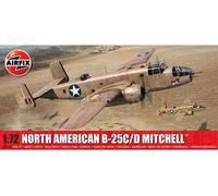 North American B-25c/D Mitchell 1:72 Plastique Model Kit Airfix