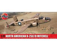 Airfix Model Set - A06015A North American B-25C ou D Mitchell Model Building Kit - Maquettes d'avion en Plastique pour Adultes et Enfants de 8 Ans et Plus, Modèle à L'Échelle 1:72