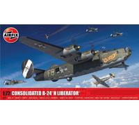 Airfix Model Set - A09010 Consolidated B-24H Liberator Model Building Kit - Maquettes d'Avion en Plastique pour Adultes et enfants de 8 Ans et Plus,- Modèle à L'Échelle 1:72