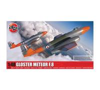 Airfix Model Set - A09182A Gloster Meteor F,8 Kit de Construction de Maquettes d'Avion en Plastique pour Adultes et enfants à Partir de 8 Ans,- Modèle à L'Échelle 1:48