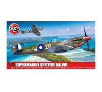 Airfix - A17002 - Supermarine Spitfire MK. VIII Kit de Modèle en Plastique pour Avion Militaire